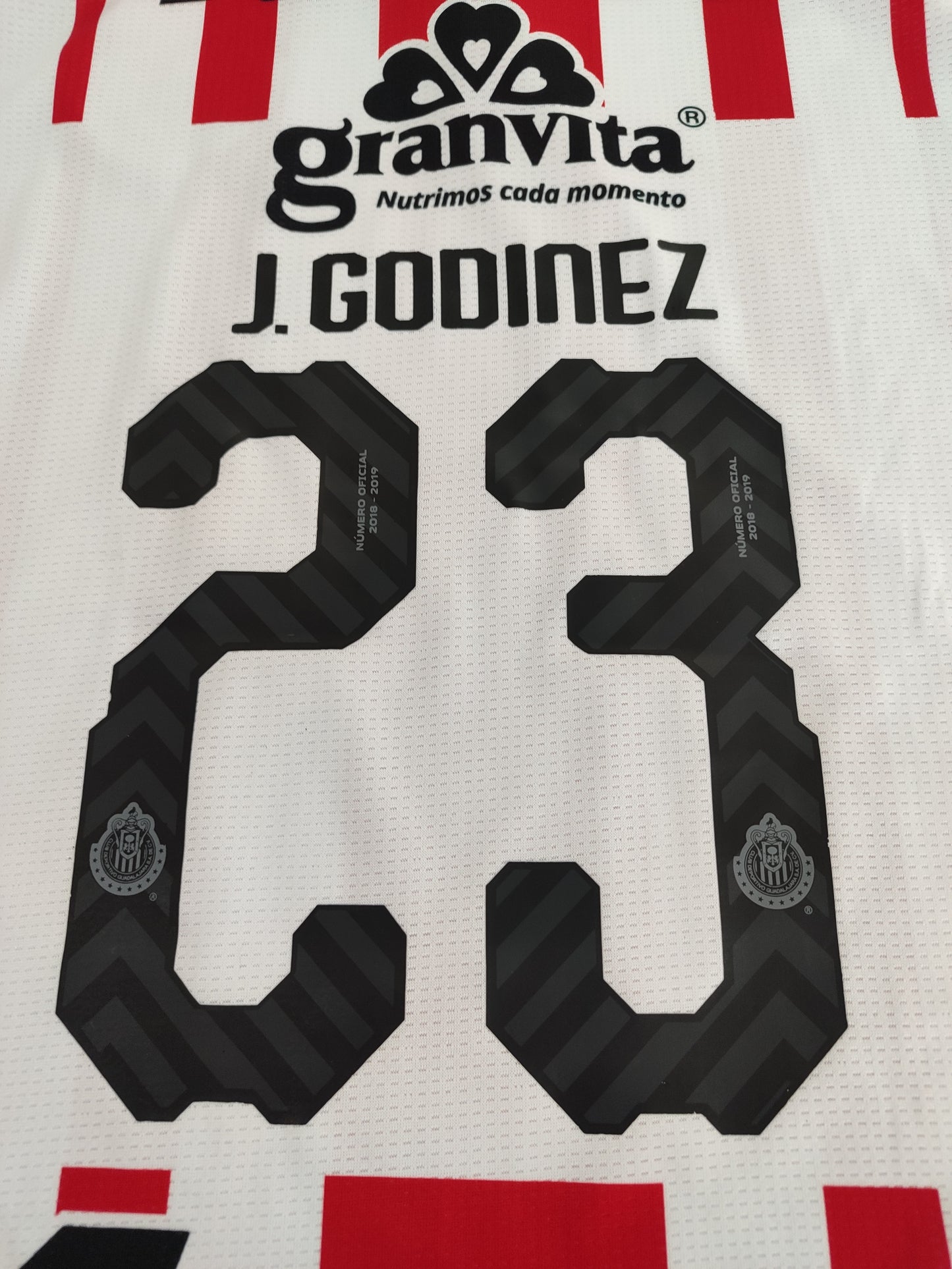 Espetacular - Chivas Guadalajara México - #23 Godínez - de Coleção
