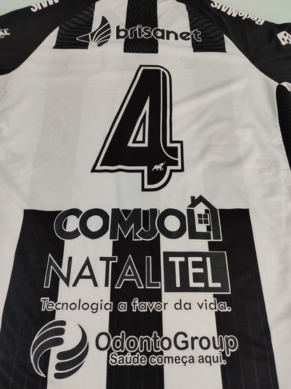 Linda Camisa Do Abc #4 - Usada Em Jogo - De Coleção!