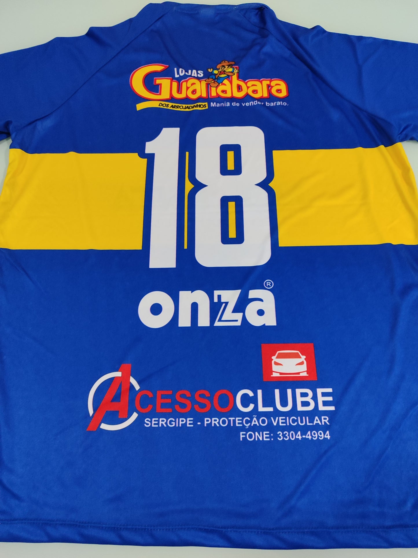 Raridade - Boca Júnior - SE #18 - Modelo Jogo - De Coleção!