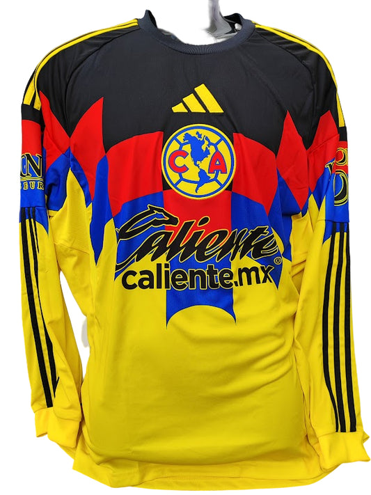 América Mexico 2025 Manga larga