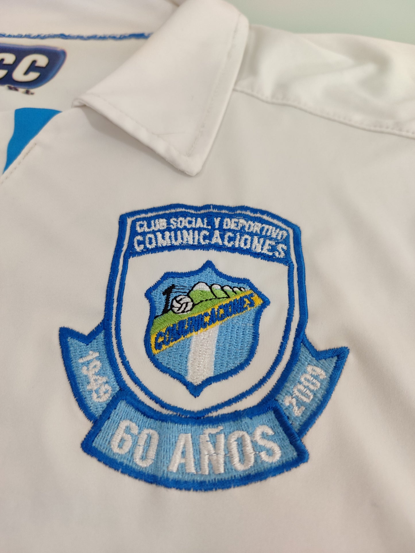Rara Camisa do Comunicaciones - Guatemala - Usada em Jogo e Assinada