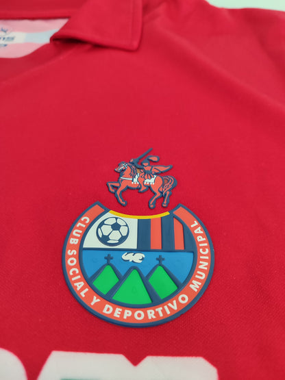 Rara Camisa do Municipal - Guatemala - Usada em Jogo e Assinada - Pescado Ruiz