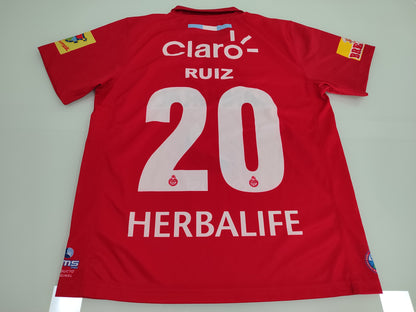 Rara Camisa do Municipal - Guatemala - Usada em Jogo e Assinada - Pescado Ruiz