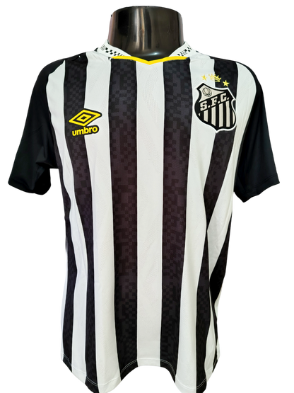 Santos modelo away torcedor 2025 Neymar