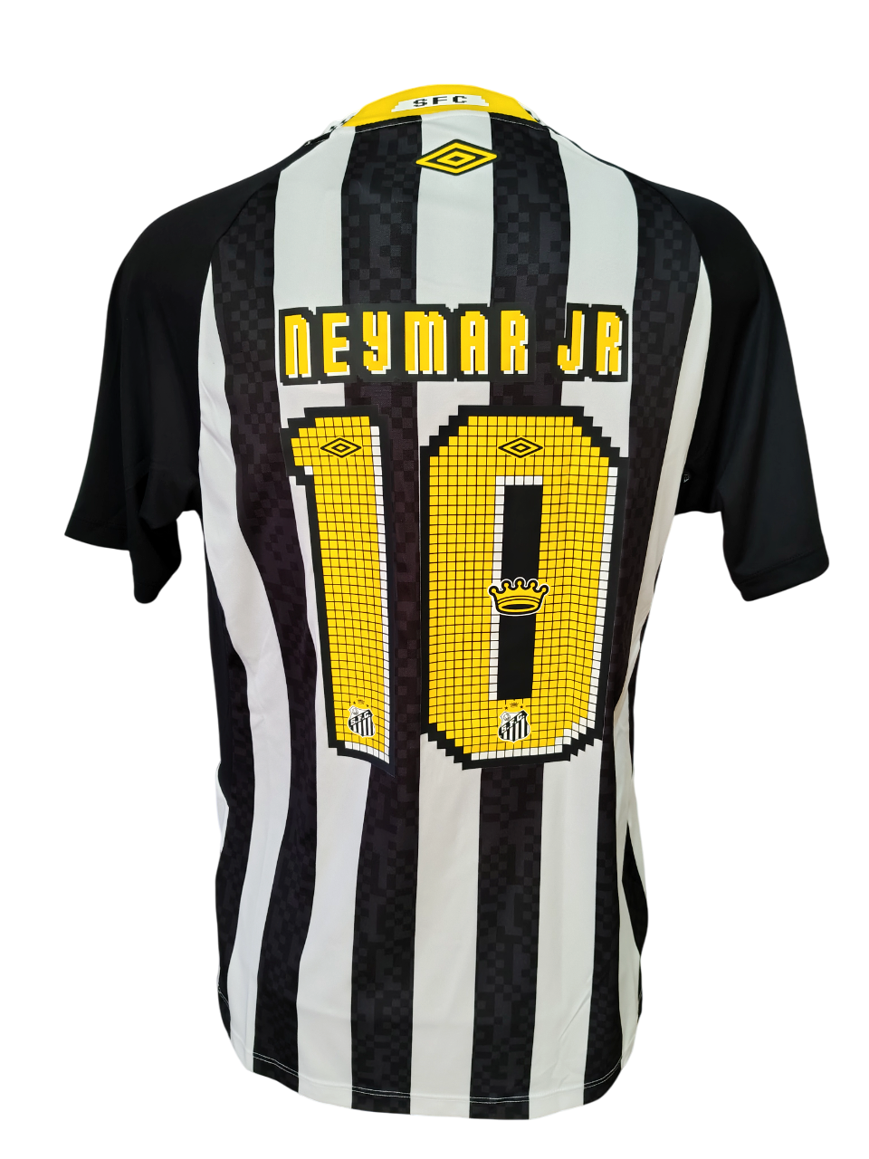 Santos modelo away torcedor 2025 Neymar