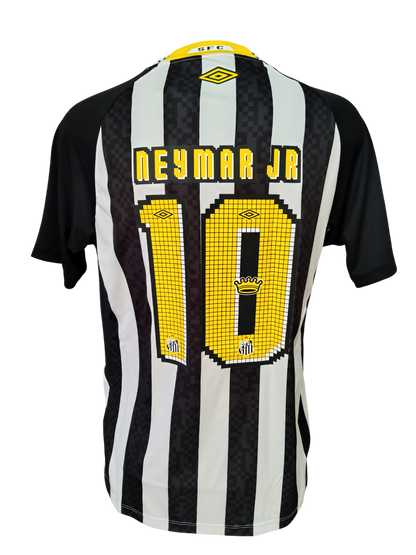 Santos modelo away torcedor 2025 Neymar