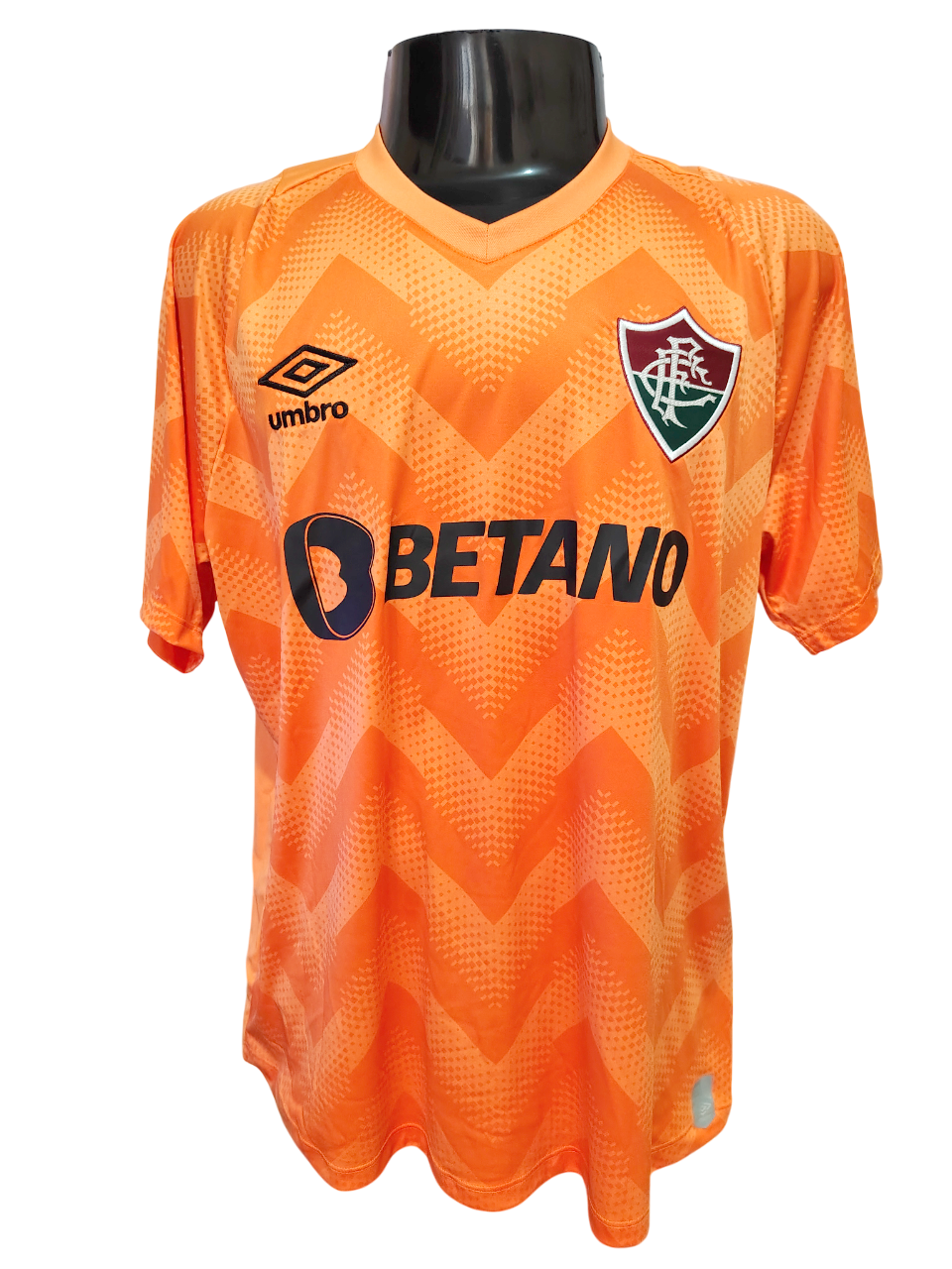Camisa Goleiro Fluminense Torcedor 2024 laranja