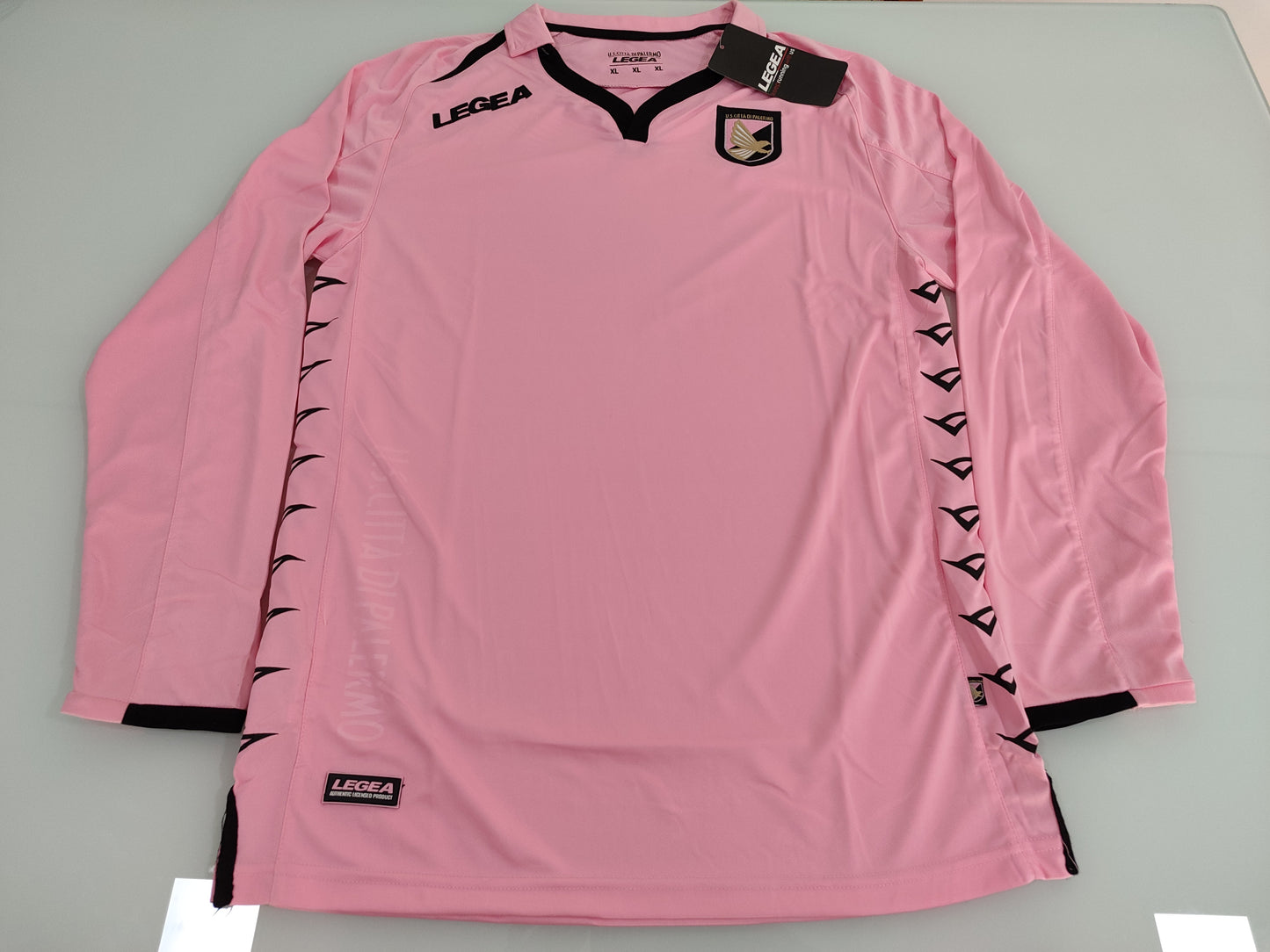 Espetacular Camisa do Palermo - Itália Mangas Longas - Modelo Raríssimo