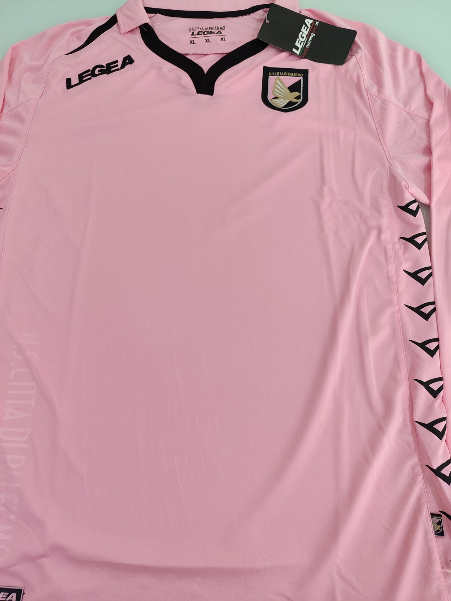 Espetacular Camisa do Palermo - Itália Mangas Longas - Modelo Raríssimo