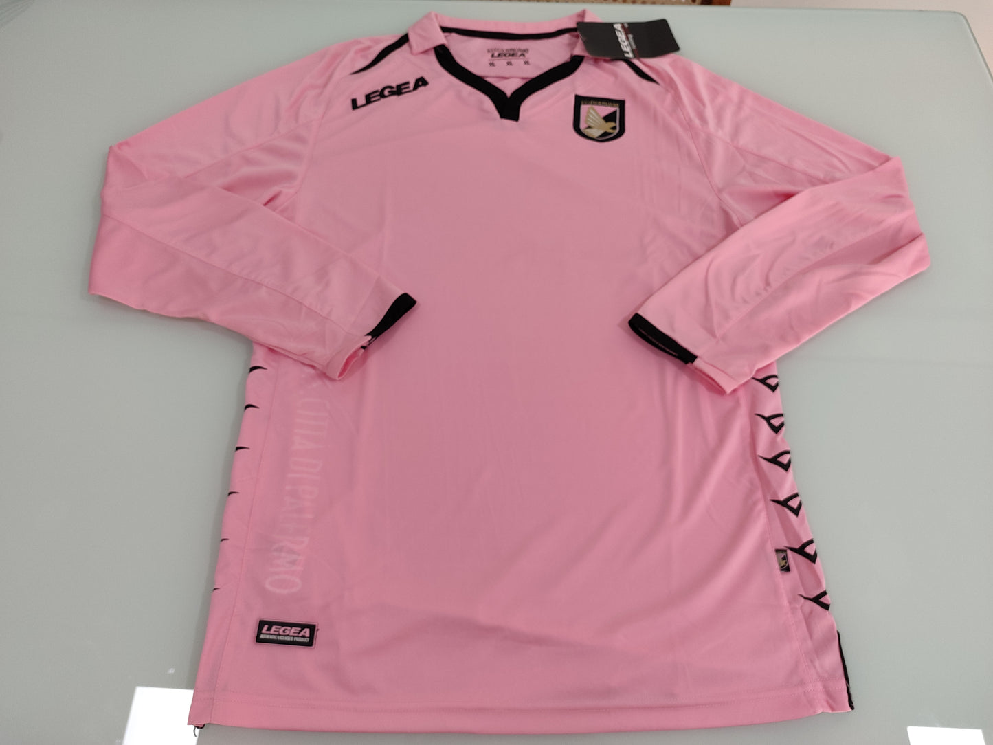Espetacular Camisa do Palermo - Itália Mangas Longas - Modelo Raríssimo