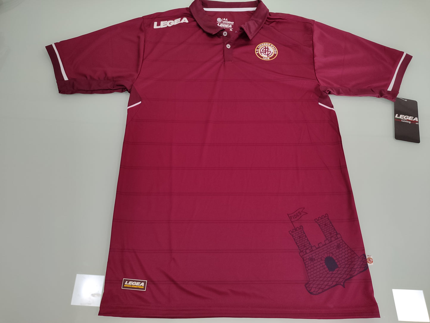 Rara e Linda Camisa do Livorno - Itália