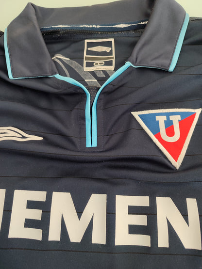 Clássica Camisa da LDU Quito Equador - Umbro - Usada em Jogo - Anos 2000