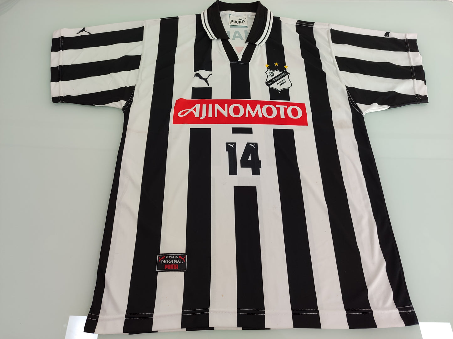 Rara Camisa da Inter de Limeira - Usada em Jogo Anos 2000 - Puma