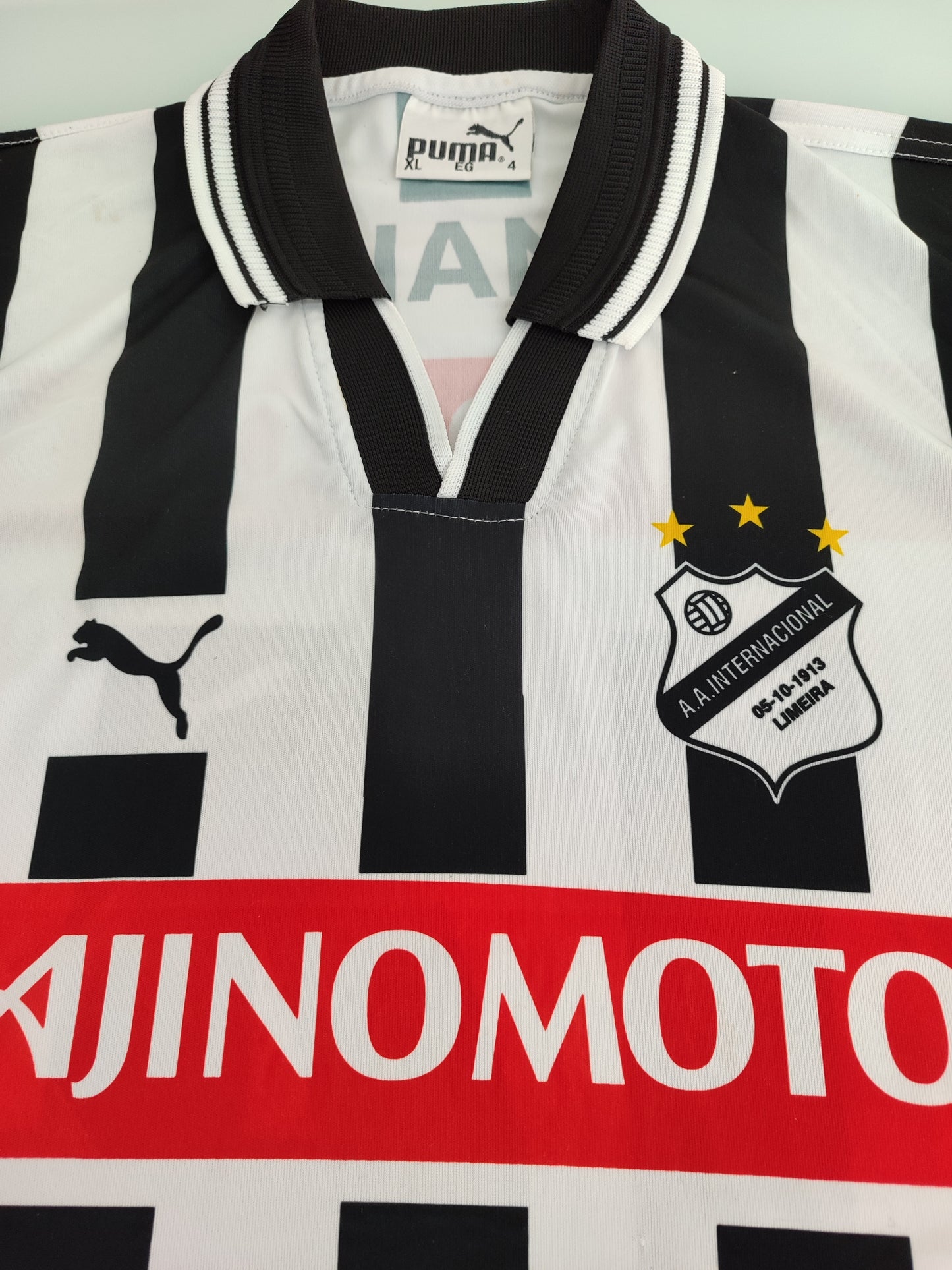 Rara Camisa da Inter de Limeira - Usada em Jogo Anos 2000 - Puma