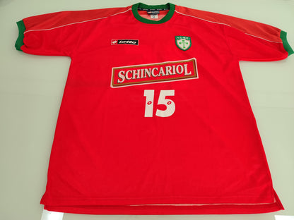 Espetacular Camisa da Portuguesa - Terceiro Uniforme Anos  2000 - Usada em Jogo