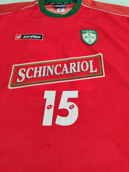 Espetacular Camisa da Portuguesa - Terceiro Uniforme Anos  2000 - Usada em Jogo