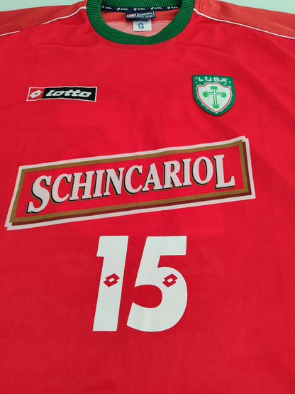 Espetacular Camisa da Portuguesa - Terceiro Uniforme Anos  2000 - Usada em Jogo