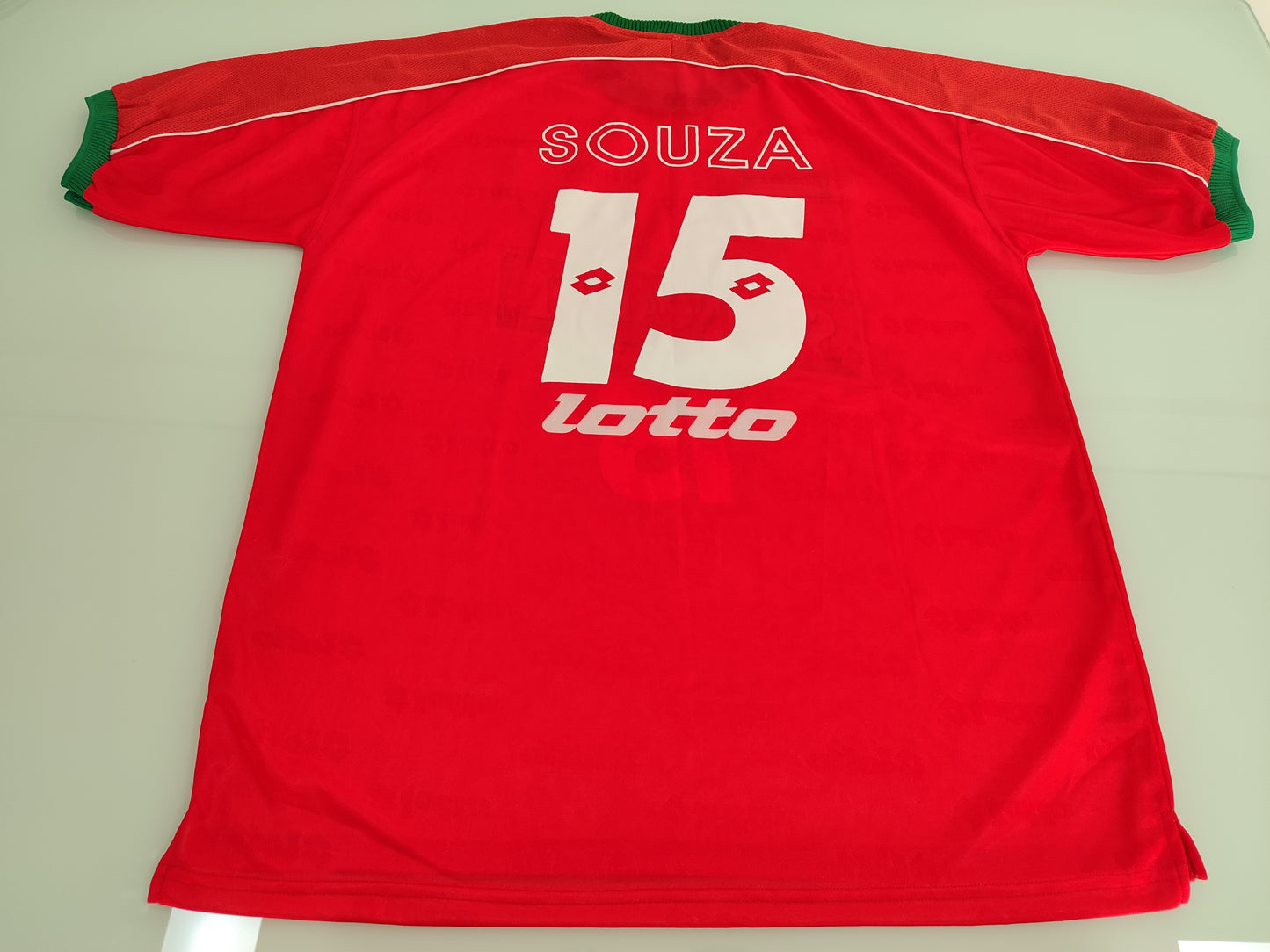 Espetacular Camisa da Portuguesa - Terceiro Uniforme Anos  2000 - Usada em Jogo