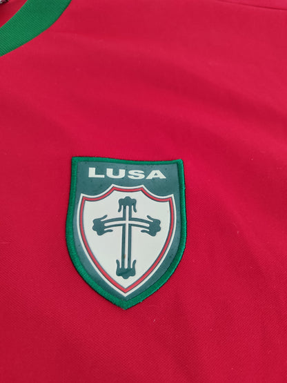 Sensacional Camisa da Portuguesa - Finta Anos 2000 - de Jogo - Capitão