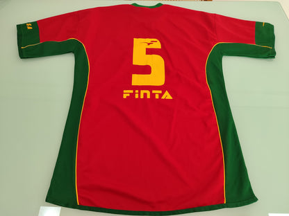 Sensacional Camisa da Portuguesa - Finta Anos 2000 - de Jogo - Capitão