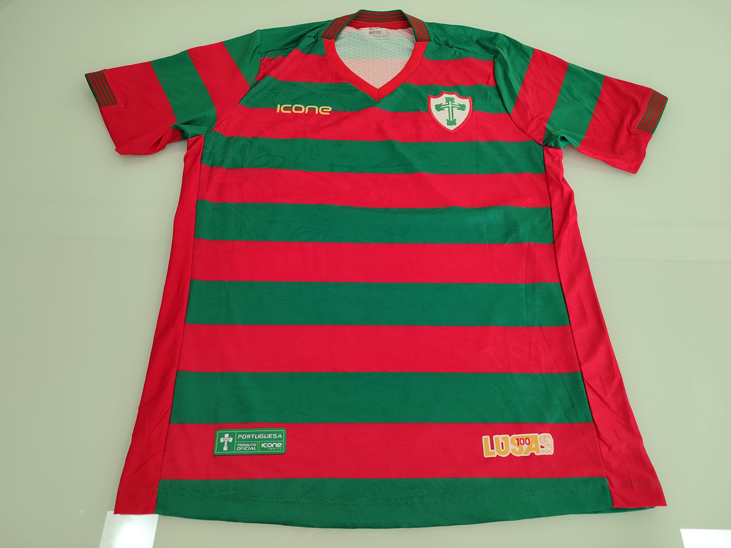 Espetacular Camisa da Portuguesa - Uniforme 1 - Edição Centenário - #17 Modelo Jogador
