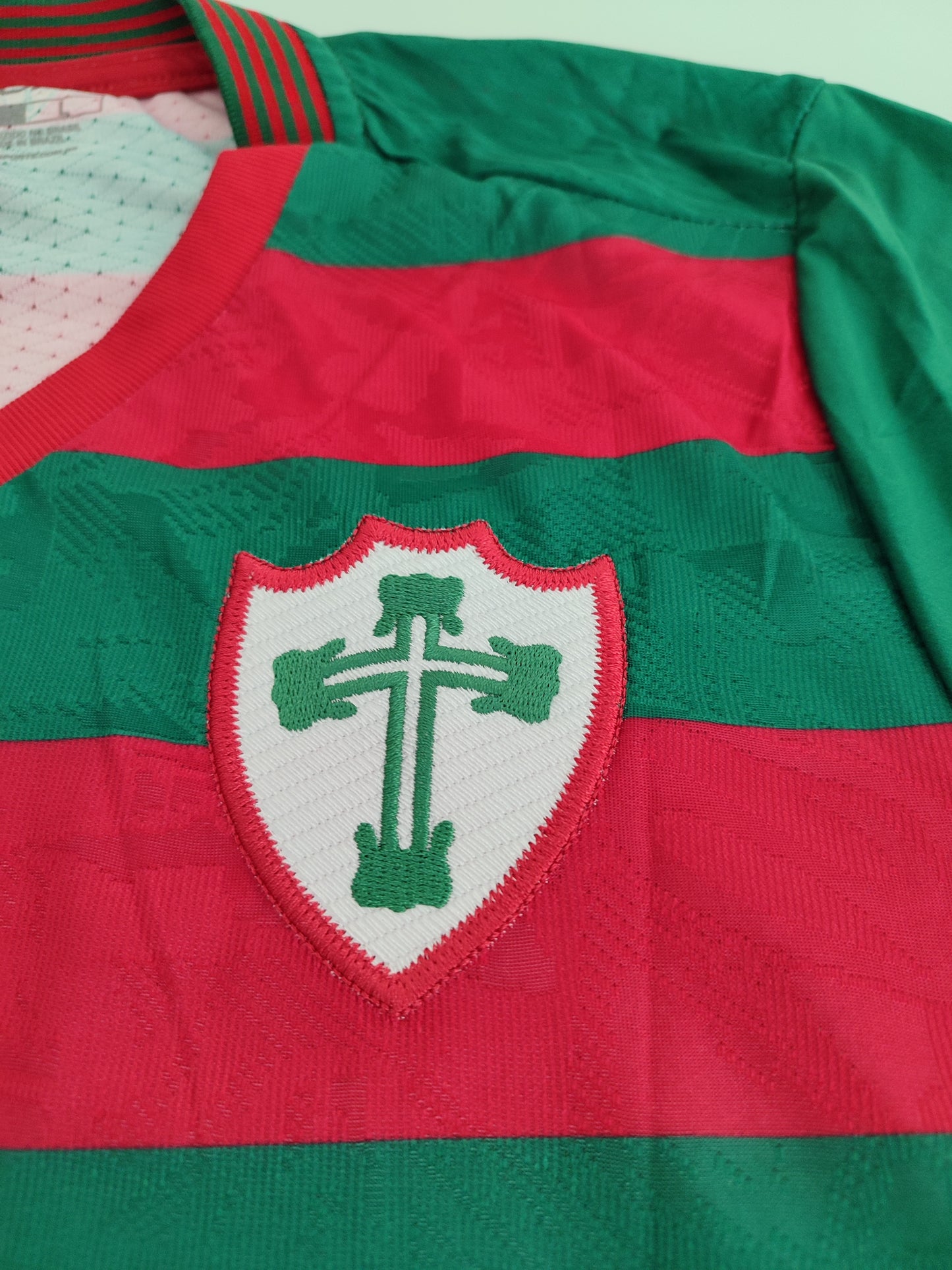 Espetacular Camisa da Portuguesa - Uniforme 1 - Edição Centenário - #17 Modelo Jogador