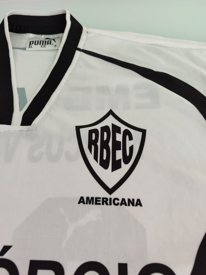 Rara Camisa do Rio Branco de Americana - Usada em Jogo Paulistão Anos 2000 - Puma