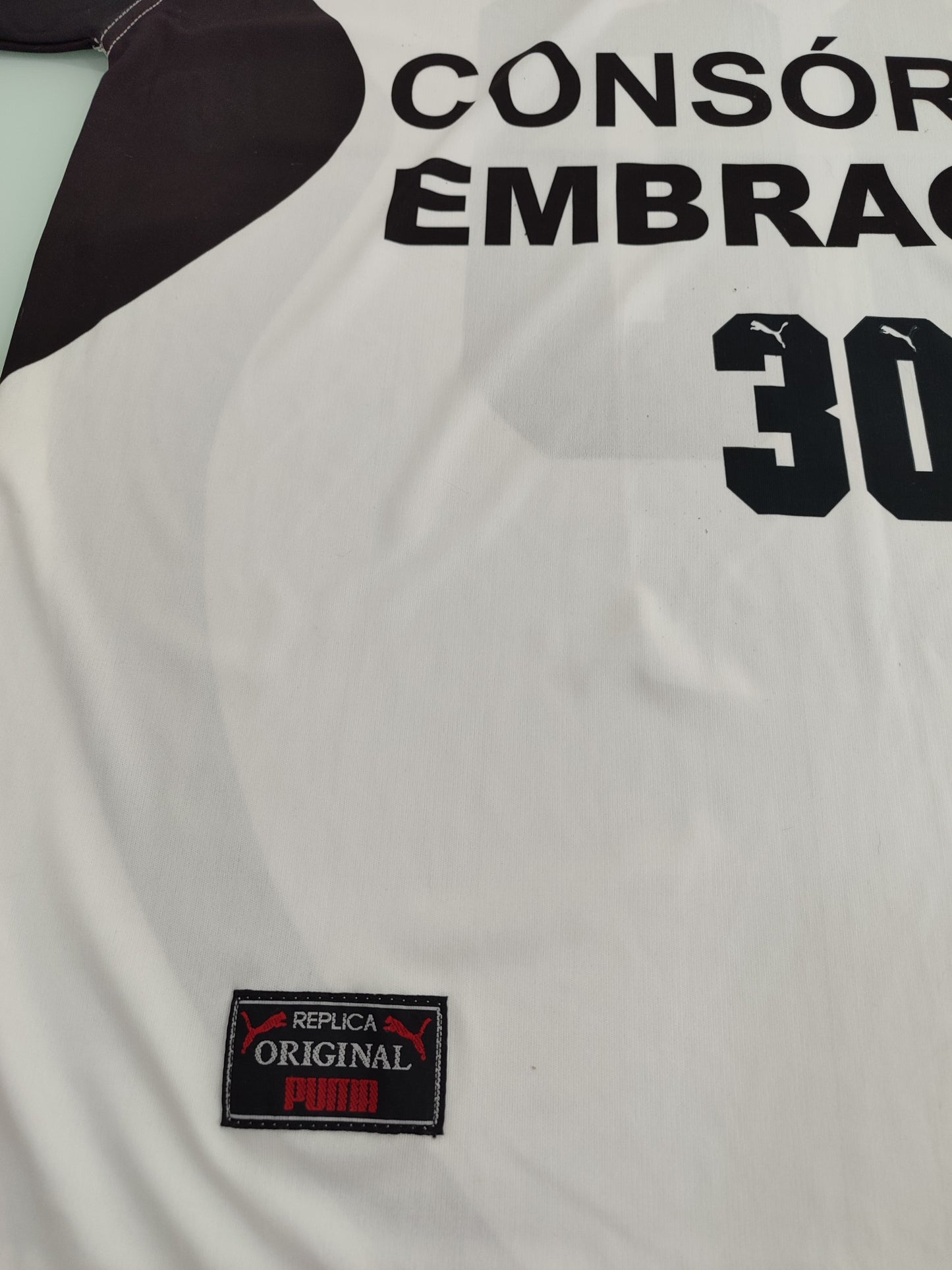 Rara Camisa do Rio Branco de Americana - Usada em Jogo Paulistão Anos 2000 - Puma
