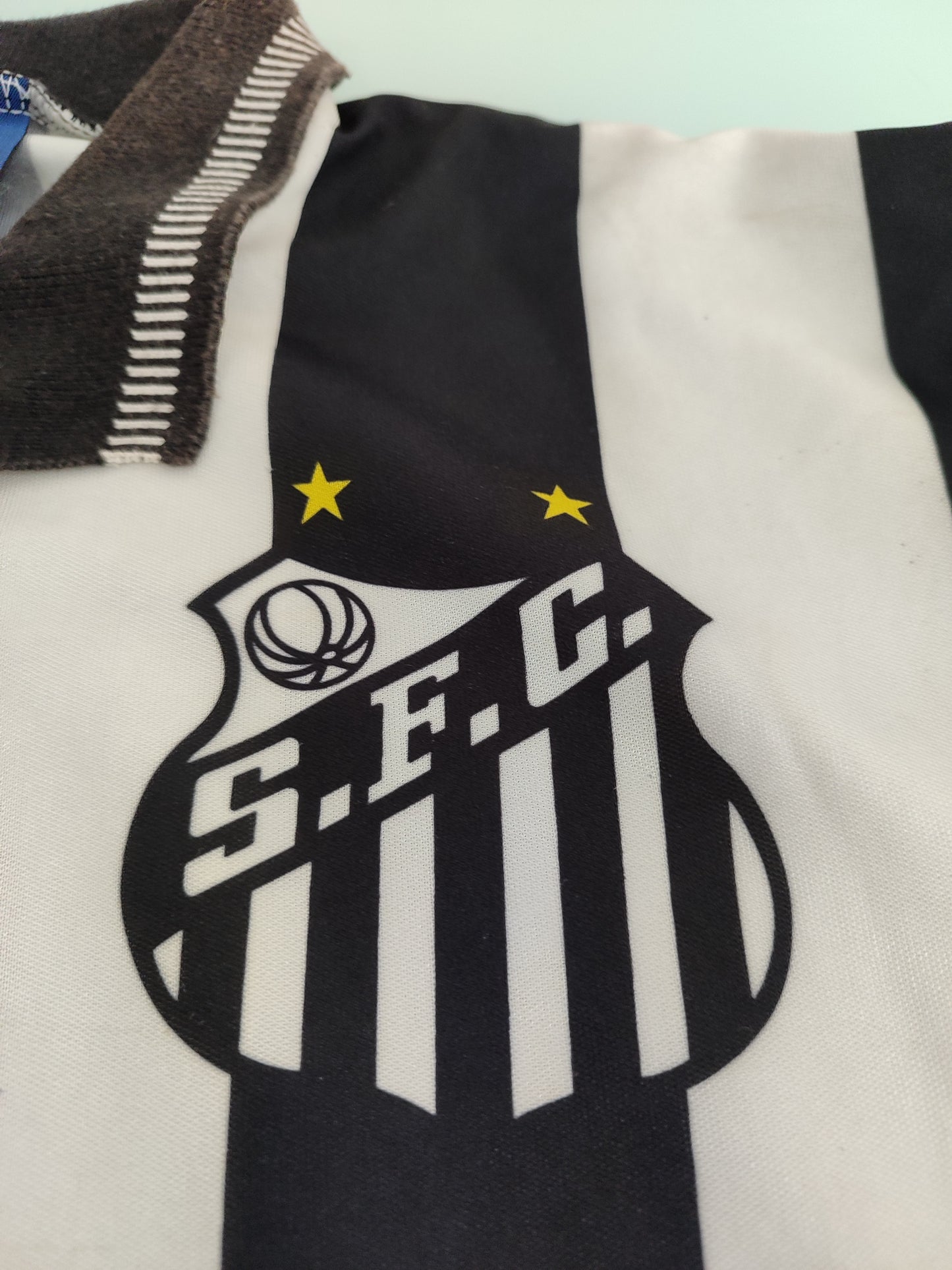 Espetacular e Raríssima Camisa do Santos - Mangas Longas - 1991/1992