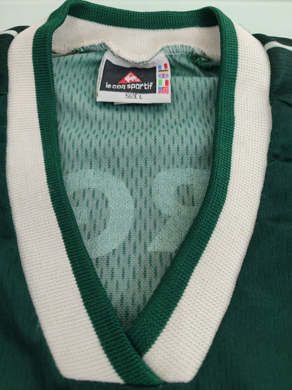 Rara Camisa do União São João - Usada em Jogo Paulistão Anos 90 - Le Coq Sportif