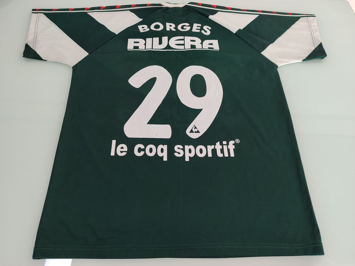 Rara Camisa do União São João - Usada em Jogo Paulistão Anos 90 - Le Coq Sportif