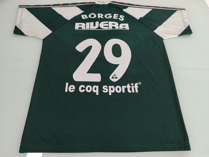 Rara Camisa do União São João - Usada em Jogo Paulistão Anos 90 - Le Coq Sportif