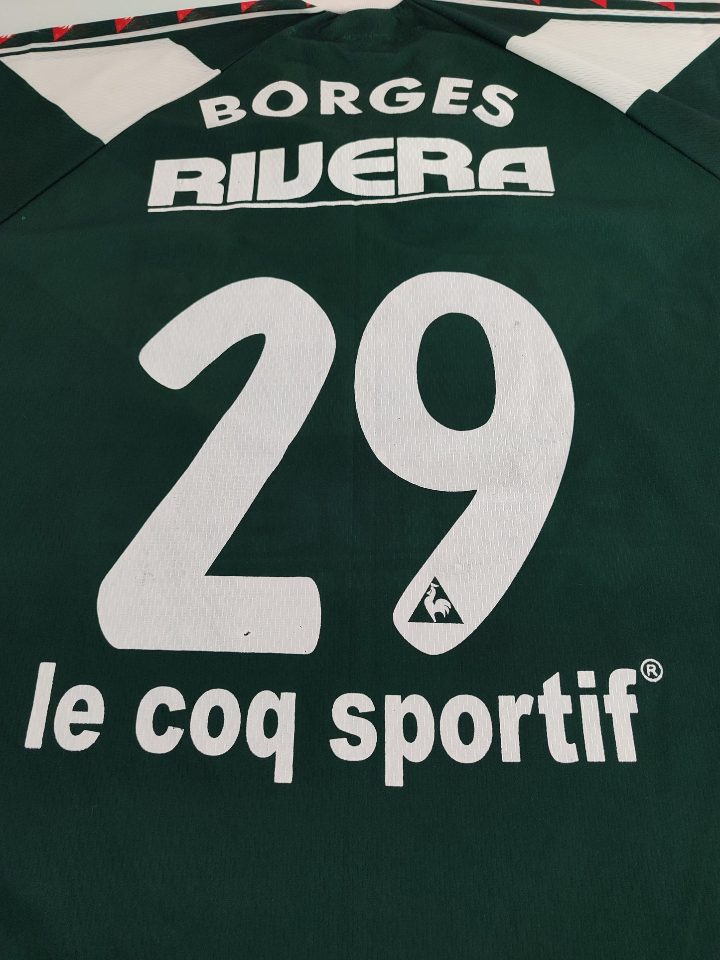 Rara Camisa do União São João - Usada em Jogo Paulistão Anos 90 - Le Coq Sportif