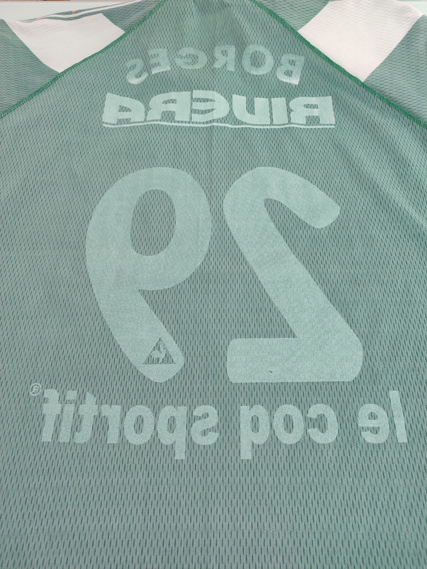 Rara Camisa do União São João - Usada em Jogo Paulistão Anos 90 - Le Coq Sportif