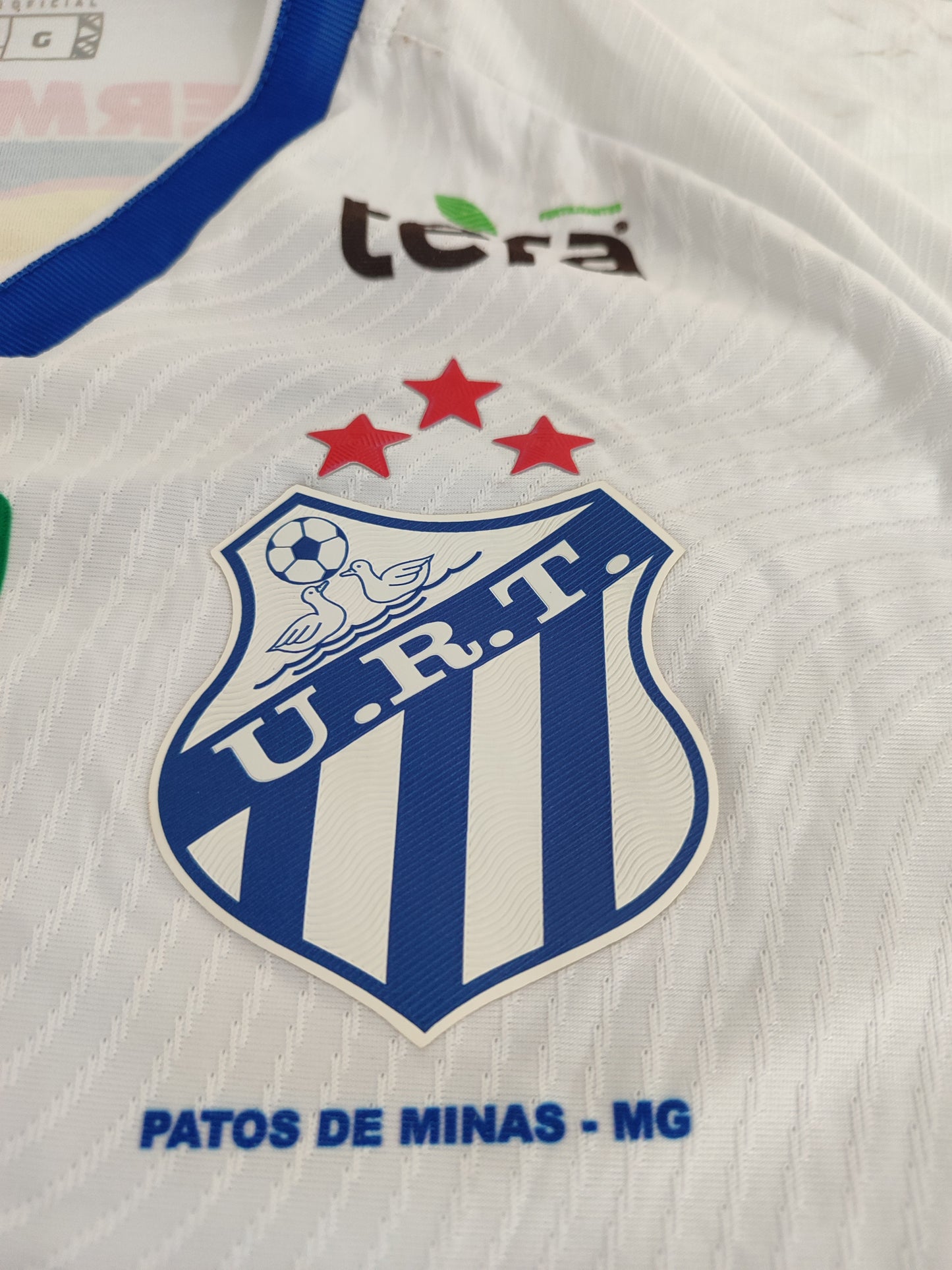 Espetacular Camisa da URT - Usada em Jogo