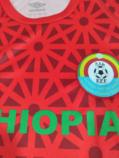Rara Camisa da Etiópia - Ethiopia - Umbro