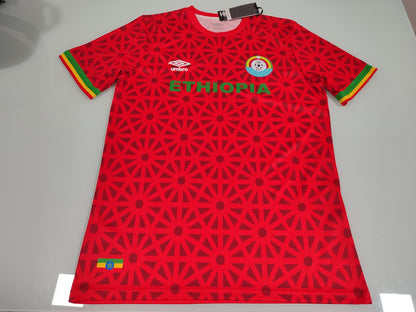Rara Camisa da Etiópia - Ethiopia - Umbro