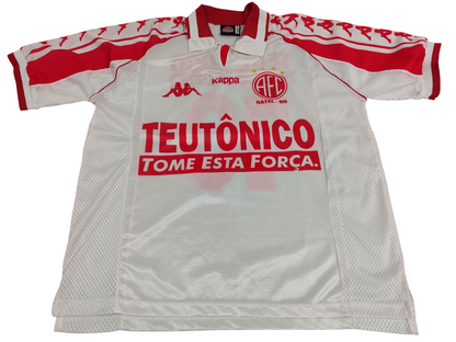 Raridade Absoluta - América de Natal - Kappa - Camisa Branca - Brasileiro Série A 1998 - de Coleção!