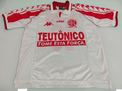 Raridade Absoluta - América de Natal - Kappa - Camisa Branca - Brasileiro Série A 1998 - de Coleção!