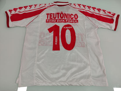 Raridade Absoluta - América de Natal - Kappa - Camisa Branca - Brasileiro Série A 1998 - de Coleção!