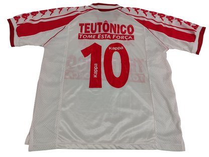 Raridade Absoluta - América de Natal - Kappa - Camisa Branca - Brasileiro Série A 1998 - de Coleção!