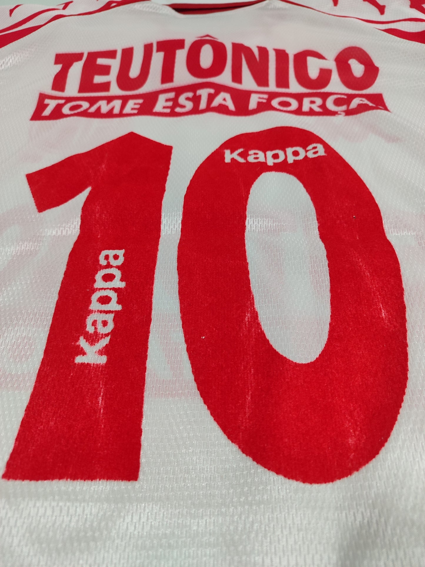 Raridade Absoluta - América de Natal - Kappa - Camisa Branca - Brasileiro Série A 1998 - de Coleção!