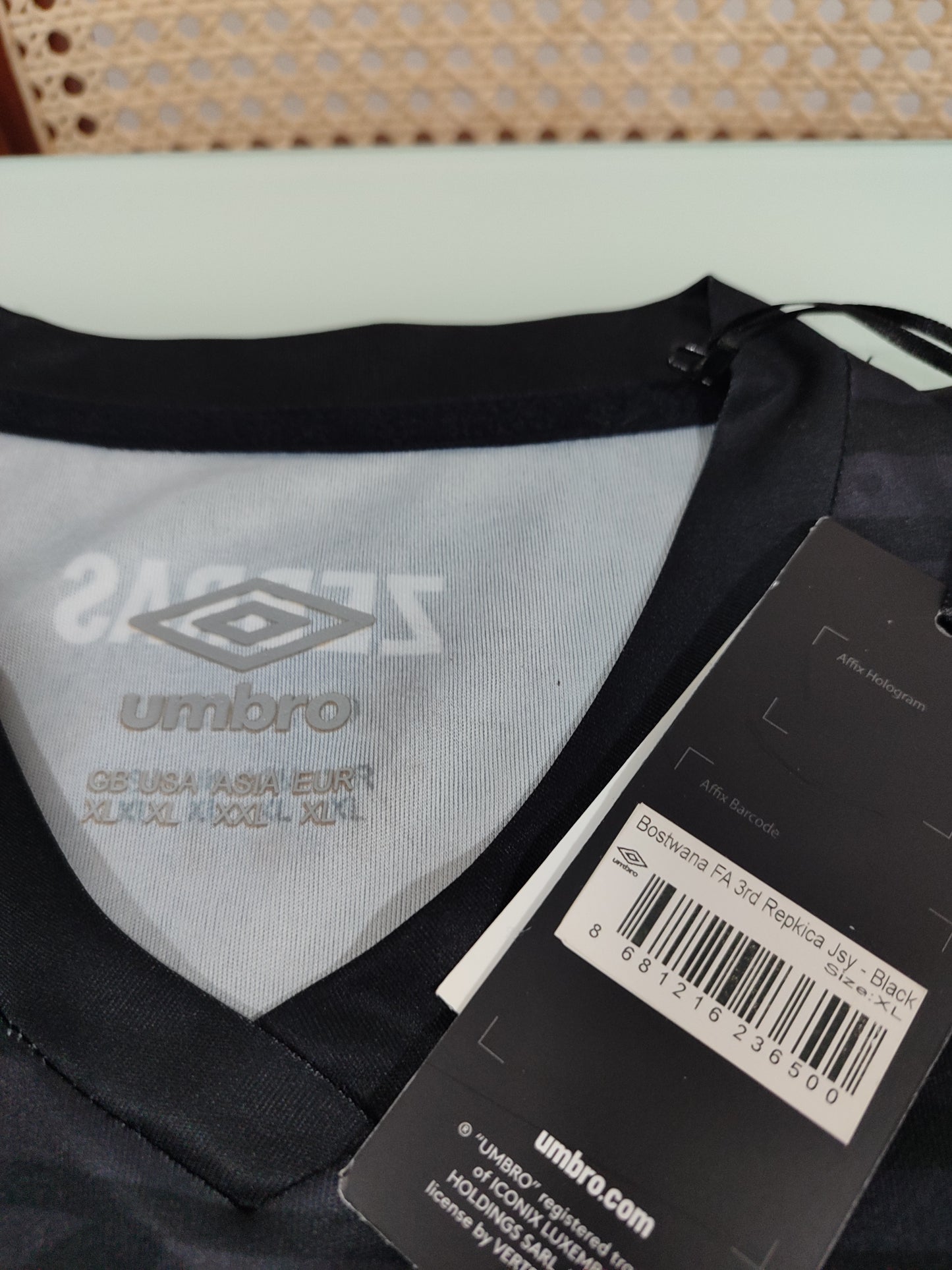 Raridade da África - Seleção de Botswana - Umbro - de Coleção!