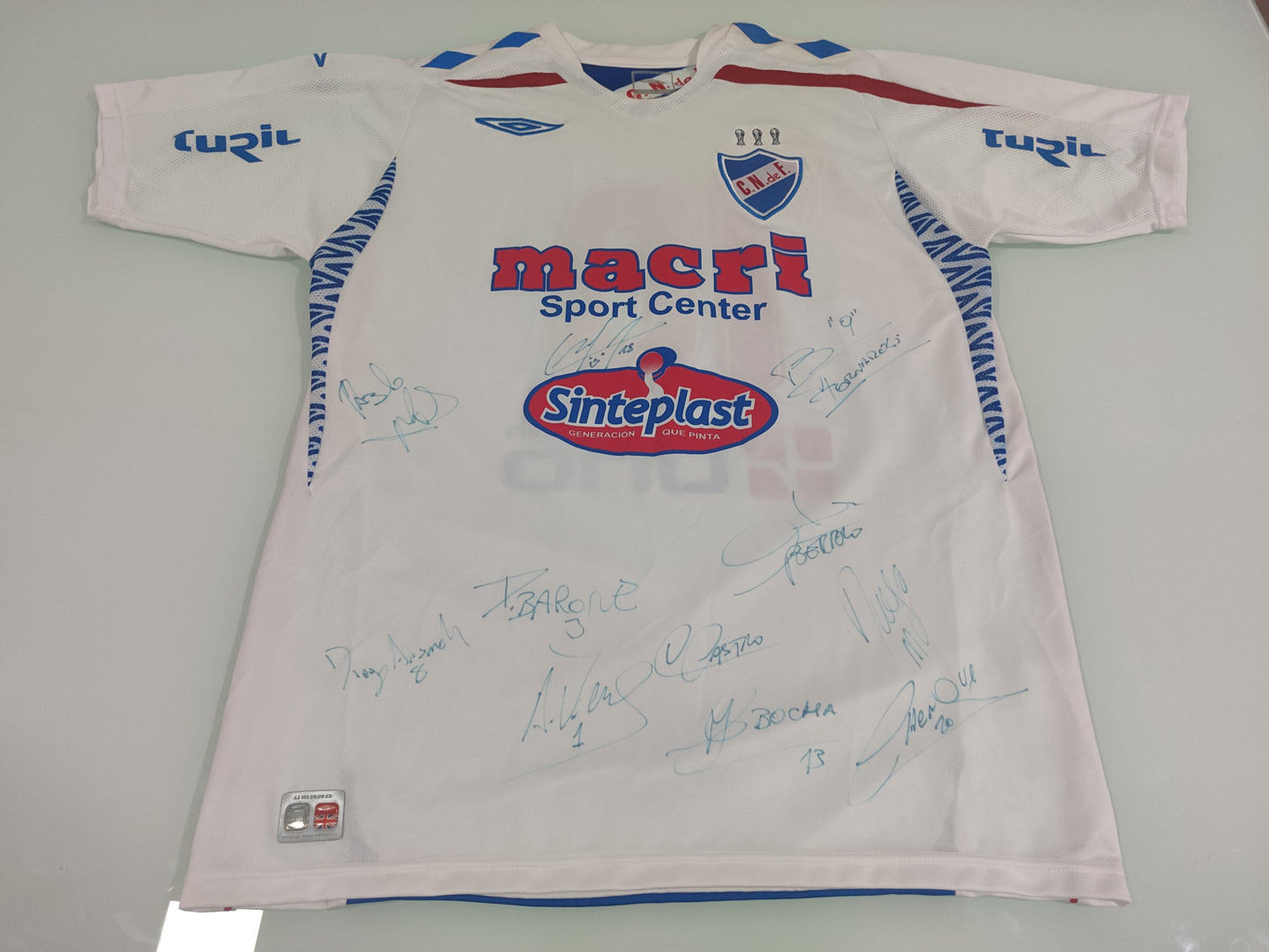 Rara Camisa do Nacional do Uruguai - Uruguay - 2008 - de Jogo - de Coleção!