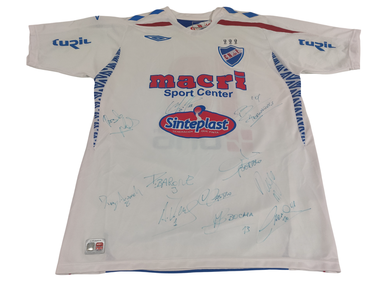 Rara Camisa do Nacional do Uruguai - Uruguay - 2008 - de Jogo - de Coleção!