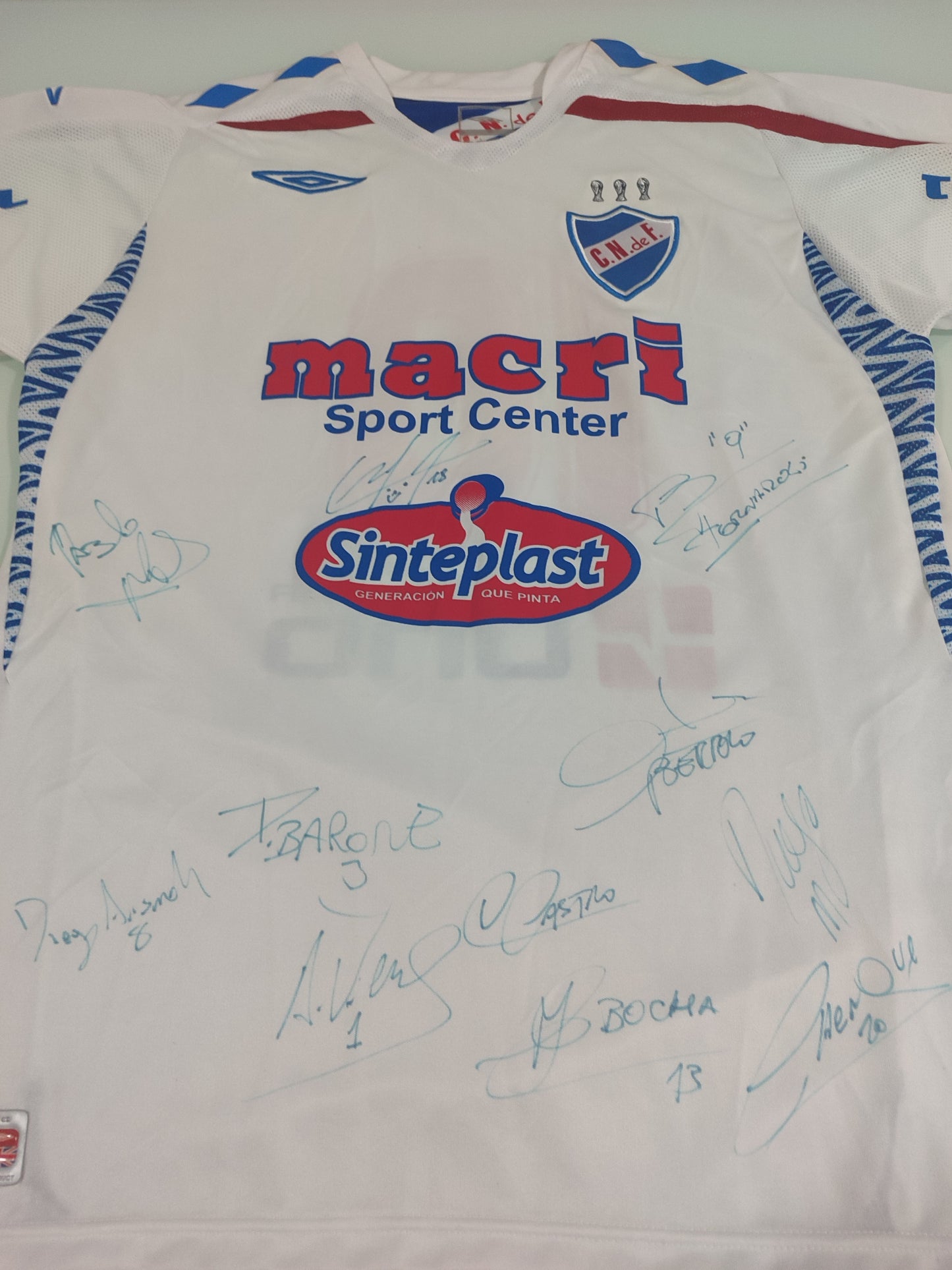Rara Camisa do Nacional do Uruguai - Uruguay - 2008 - de Jogo - de Coleção!