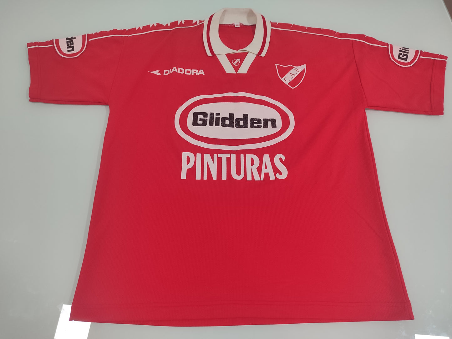 Espetacular Camisa do Rentistas - Uruguai - Uruguay - 1999  Diadora - de Jogo - de Coleção!