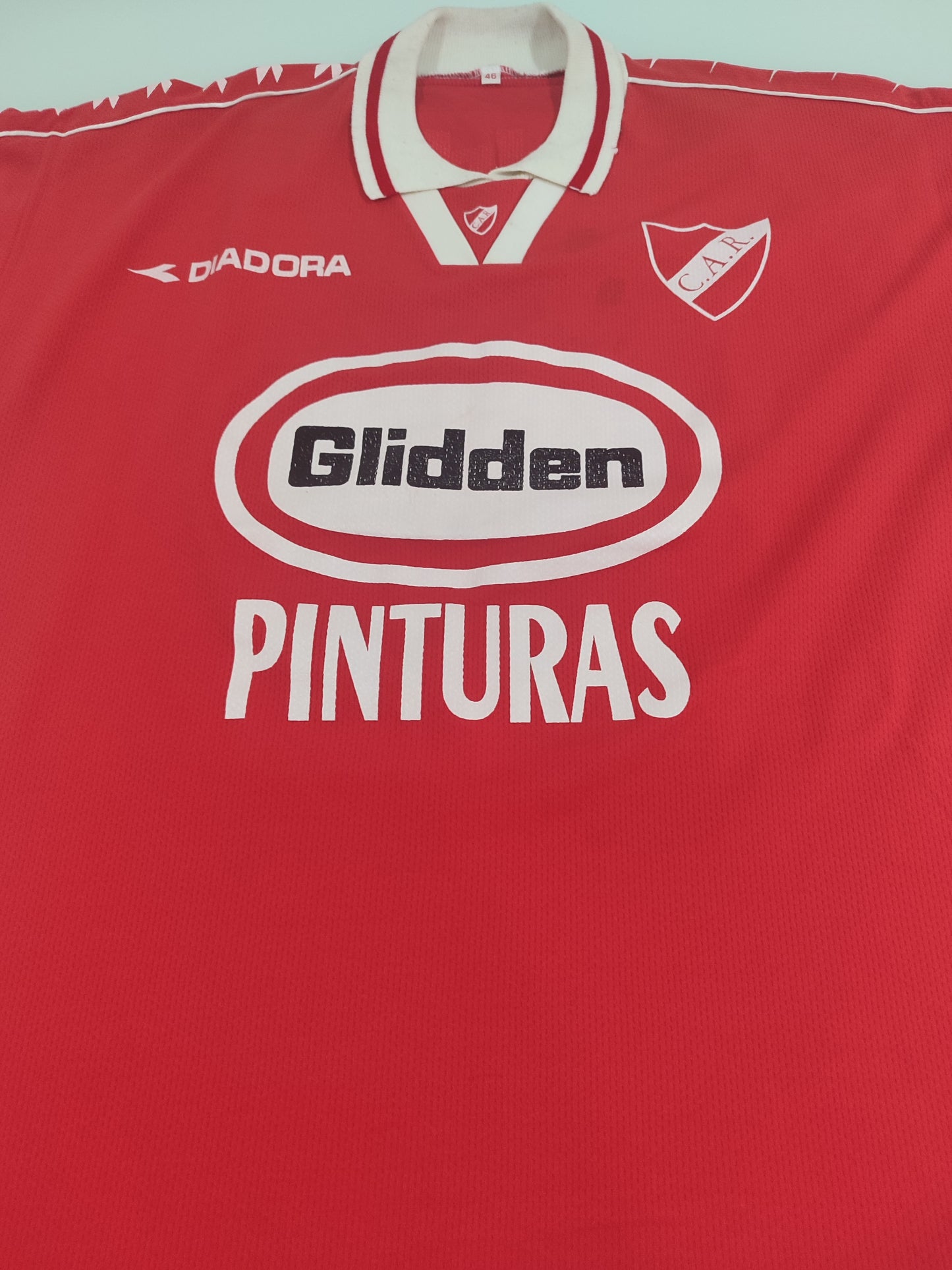 Espetacular Camisa do Rentistas - Uruguai - Uruguay - 1999  Diadora - de Jogo - de Coleção!