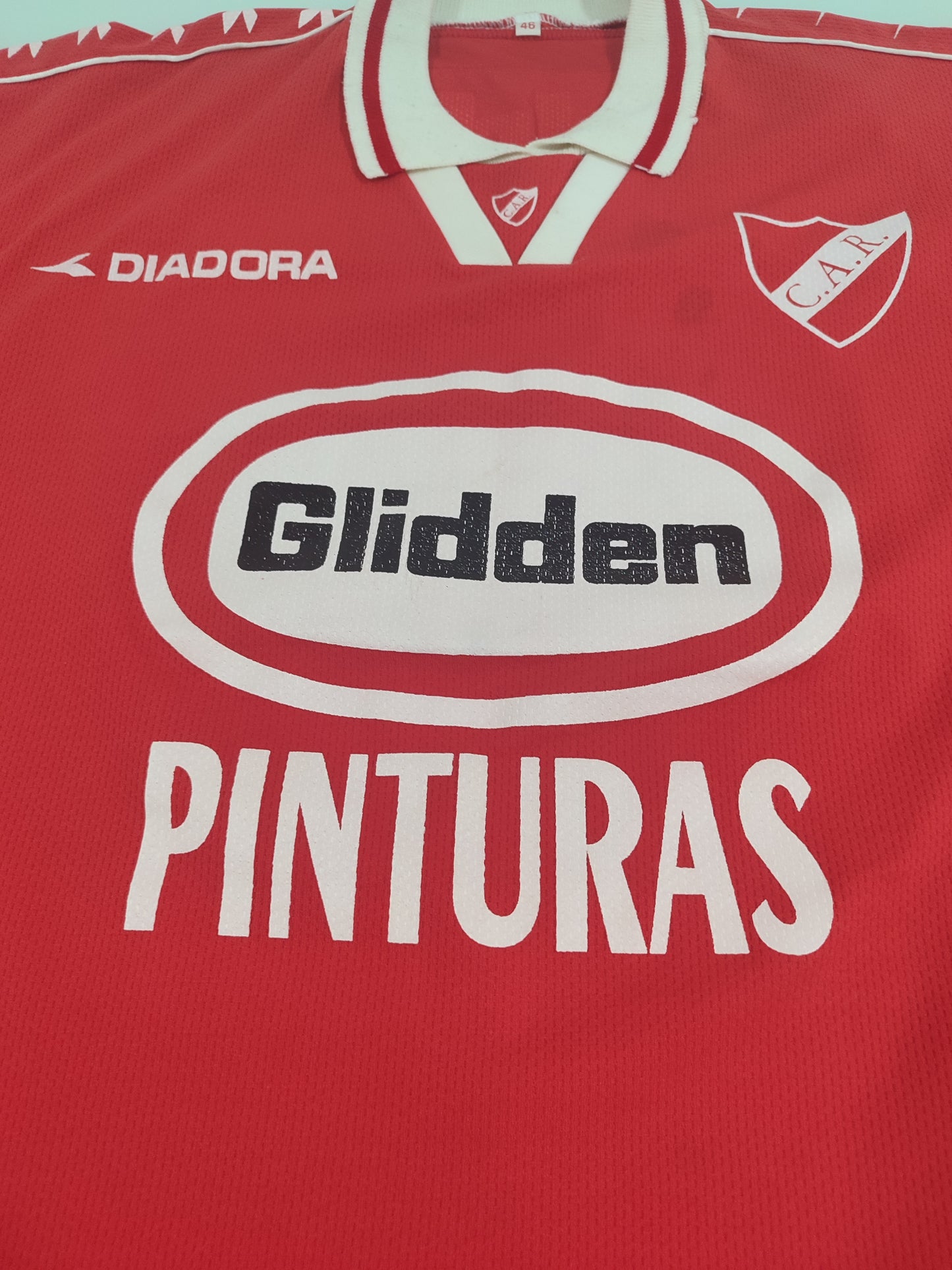 Espetacular Camisa do Rentistas - Uruguai - Uruguay - 1999  Diadora - de Jogo - de Coleção!