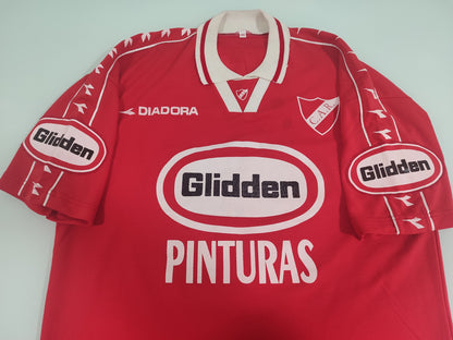 Espetacular Camisa do Rentistas - Uruguai - Uruguay - 1999  Diadora - de Jogo - de Coleção!